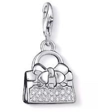 Thomas Sabo Bow Cubic Zirconia Handbag Charm