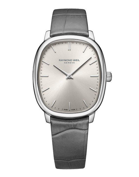 Raymond Weil Toccata Heritage, 33x38mm, Silver dial